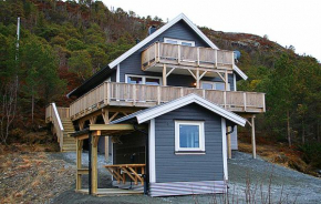 Ferienhaus Sjøfiske mit Boot in Måneset